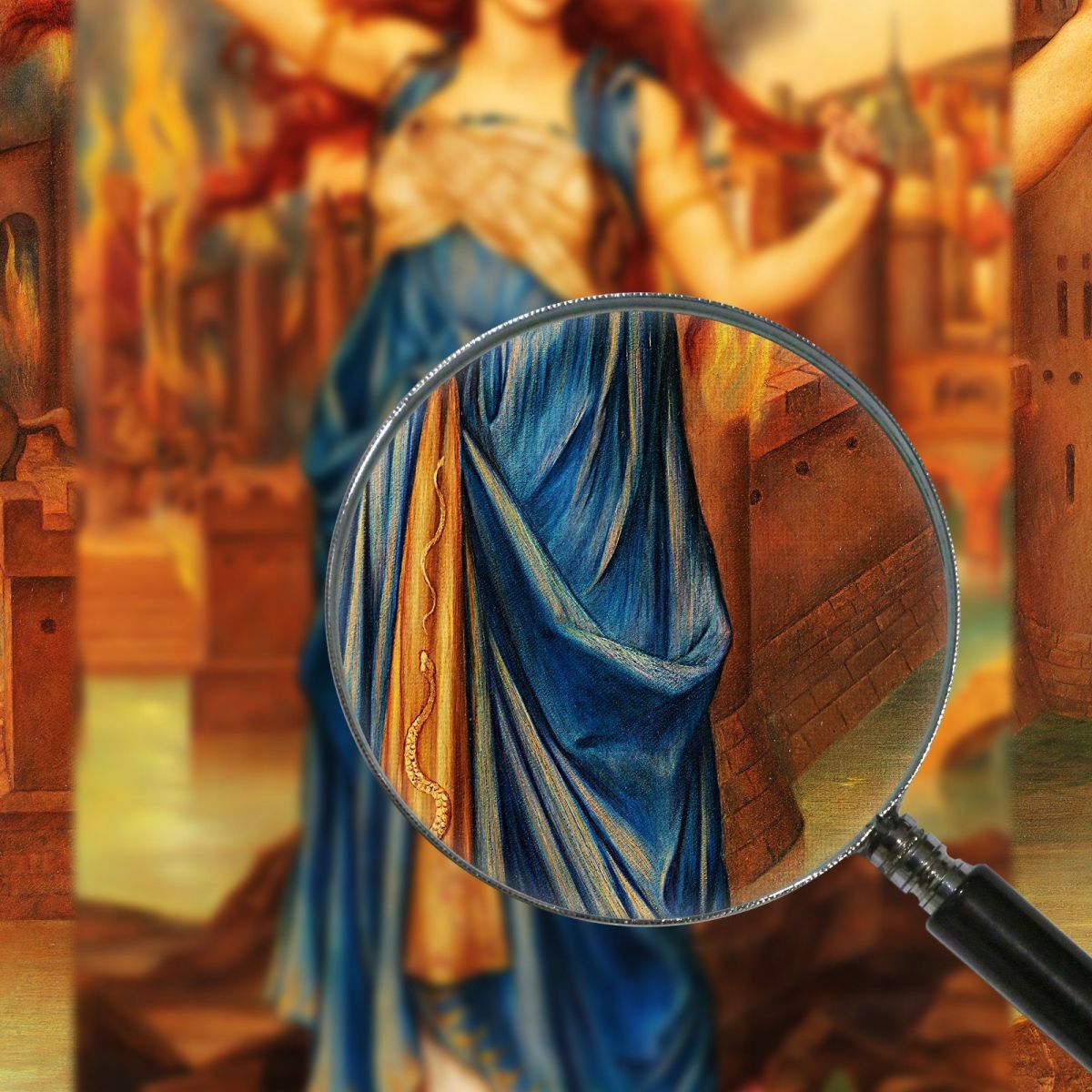 Cassandra Evelyn De Morgan emg8 canvas print