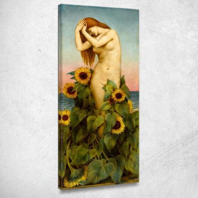 Clytie Evelyn De Morgan emg9 canvas print 