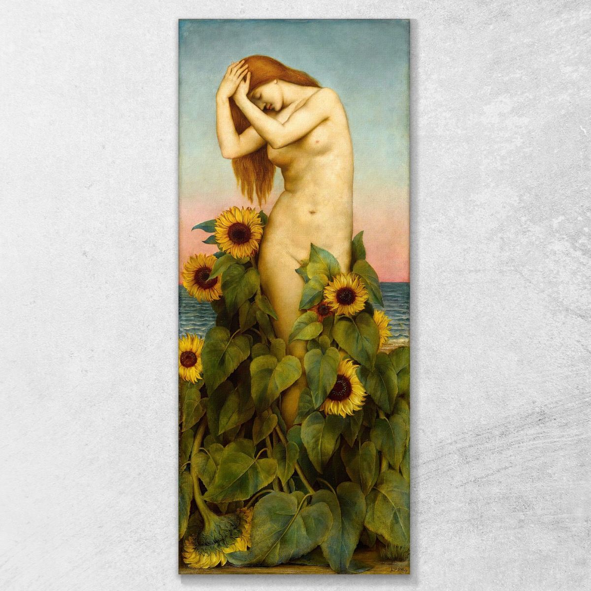 Clytie Evelyn De Morgan emg9 canvas print 