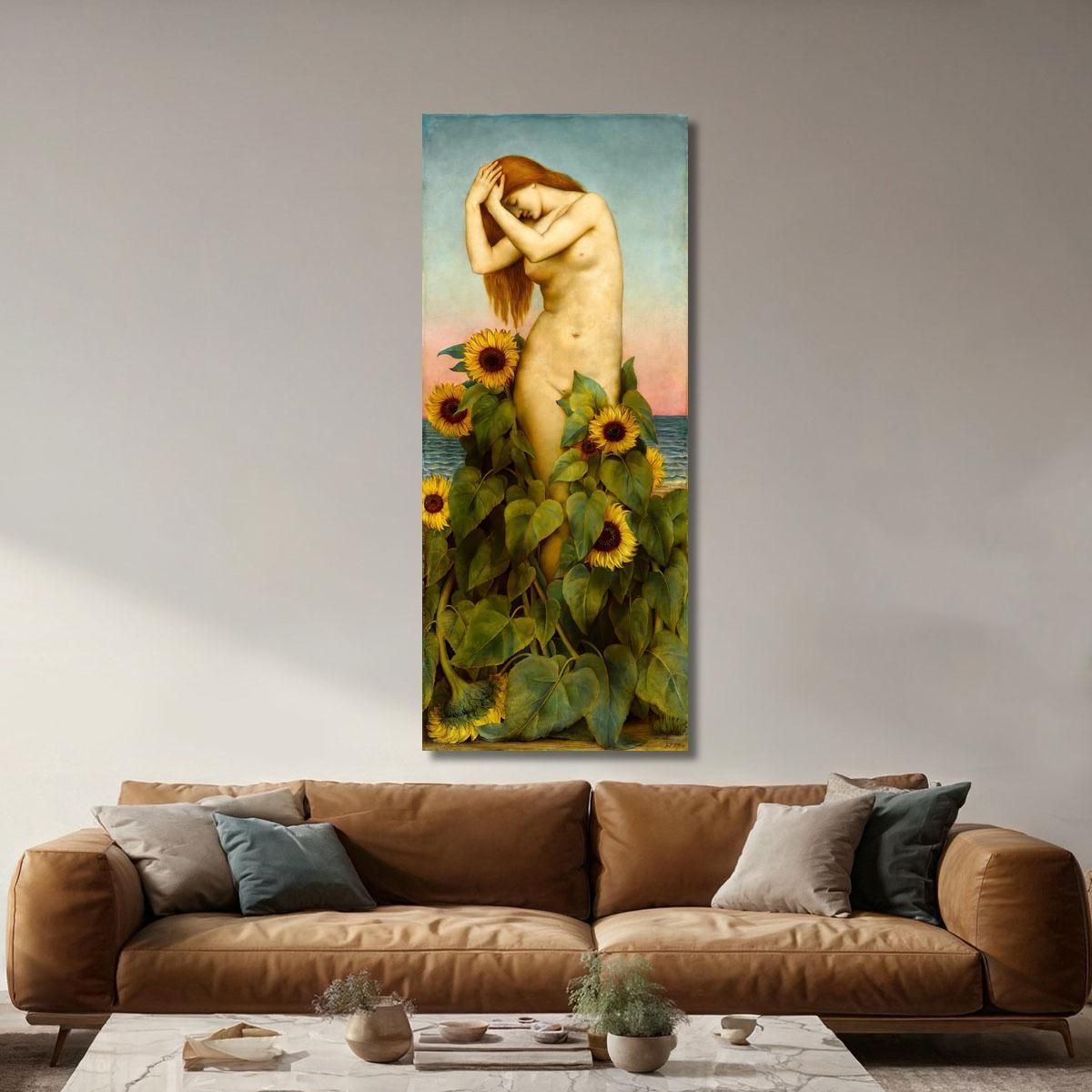 Clytie Evelyn De Morgan emg9 canvas print 