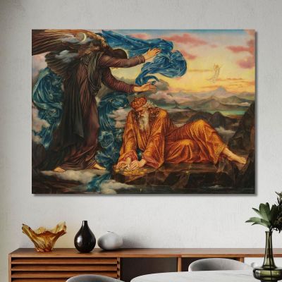 Earthbound Evelyn De Morgan emg14 canvas print 