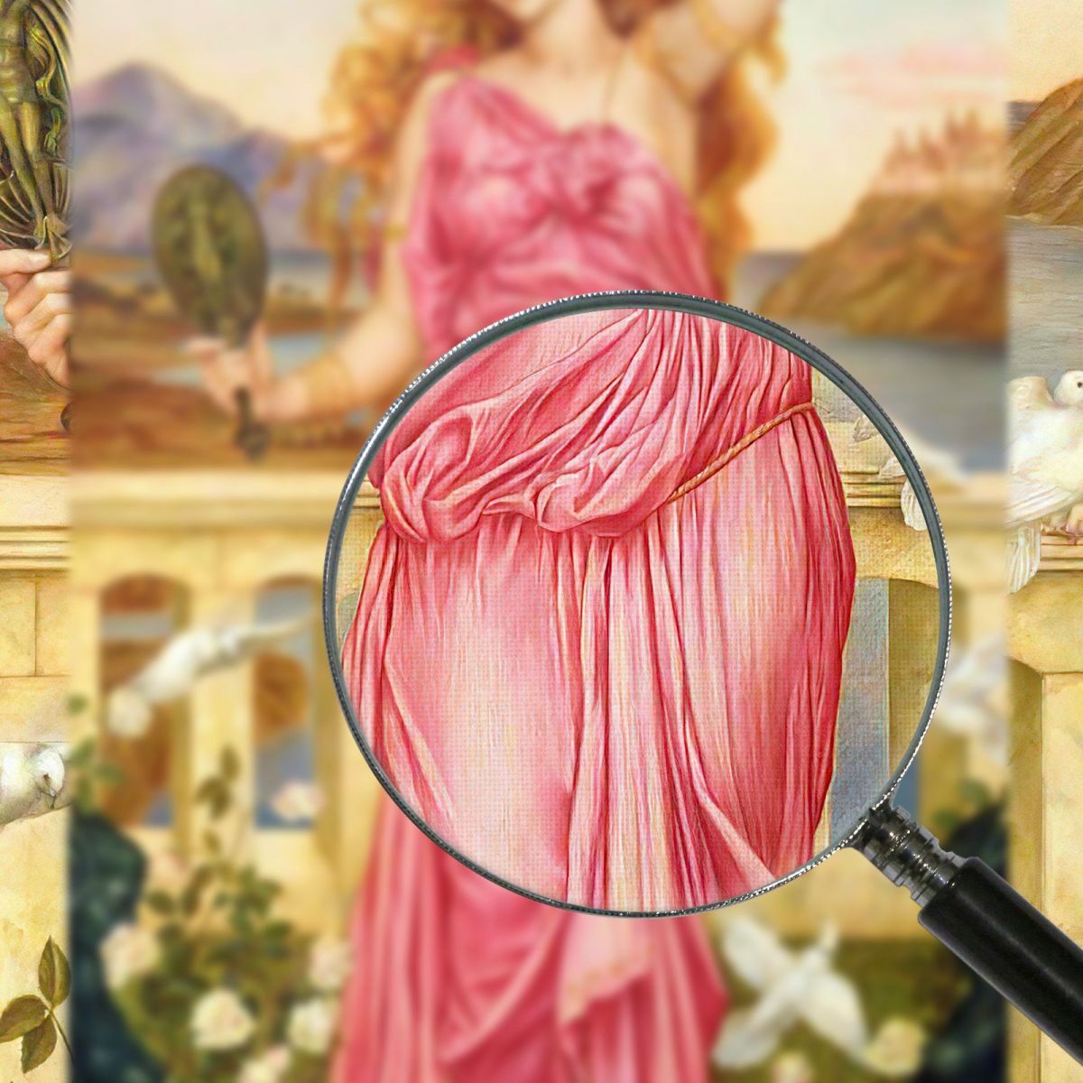 Helen Of Troy Evelyn De Morgan emg19 canvas print
