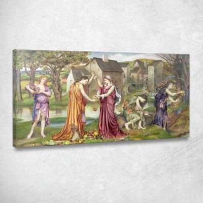 The Cadence Of Autumn Evelyn De Morgan emg34 canvas print 
