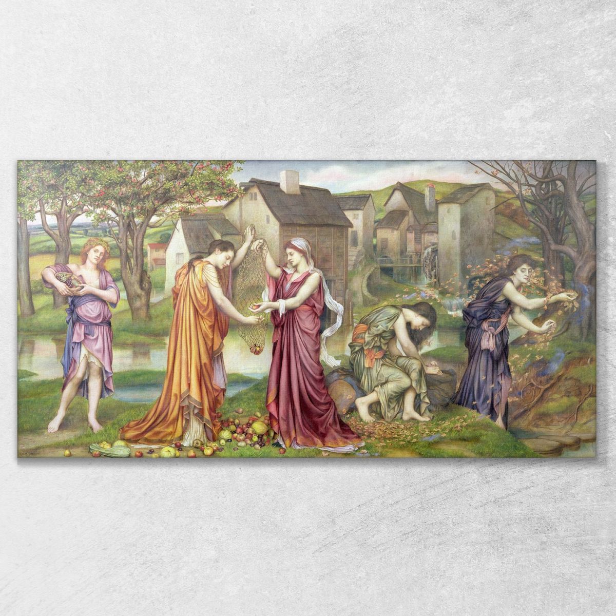 The Cadence Of Autumn Evelyn De Morgan emg34 canvas print 