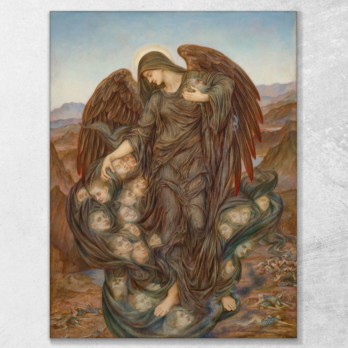 The Field Of The Slain Evelyn De Morgan emg38 canvas print 