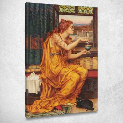 The Love Potion Evelyn De Morgan emg46 canvas print 