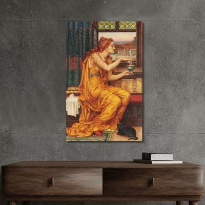 The Love Potion Evelyn De Morgan emg46 canvas print 