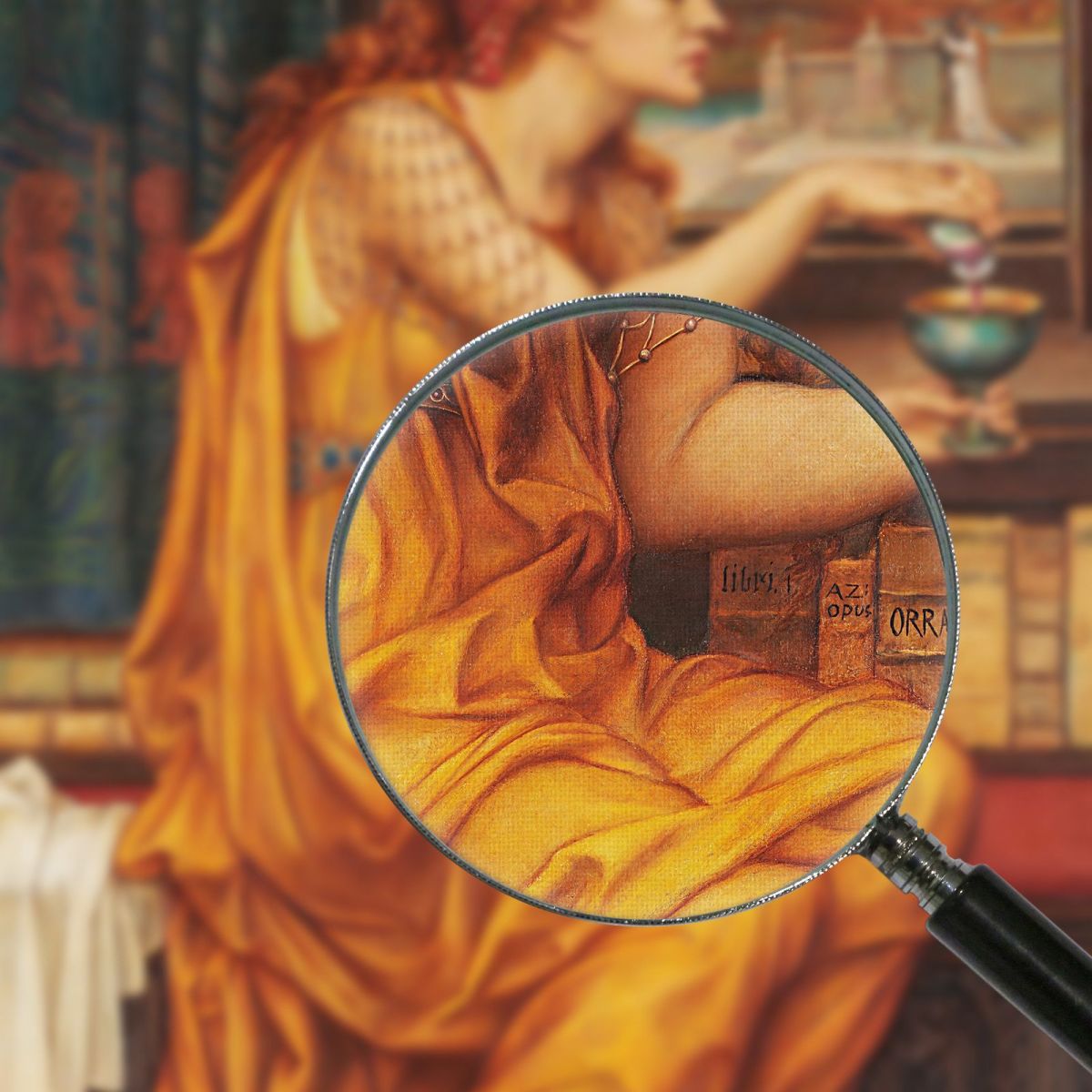 The Love Potion Evelyn De Morgan emg46 canvas print