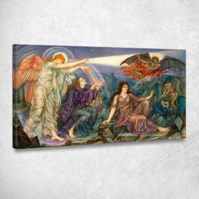 The Search Light Evelyn De Morgan emg52 canvas print 