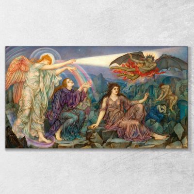 The Search Light Evelyn De Morgan emg52 canvas print 