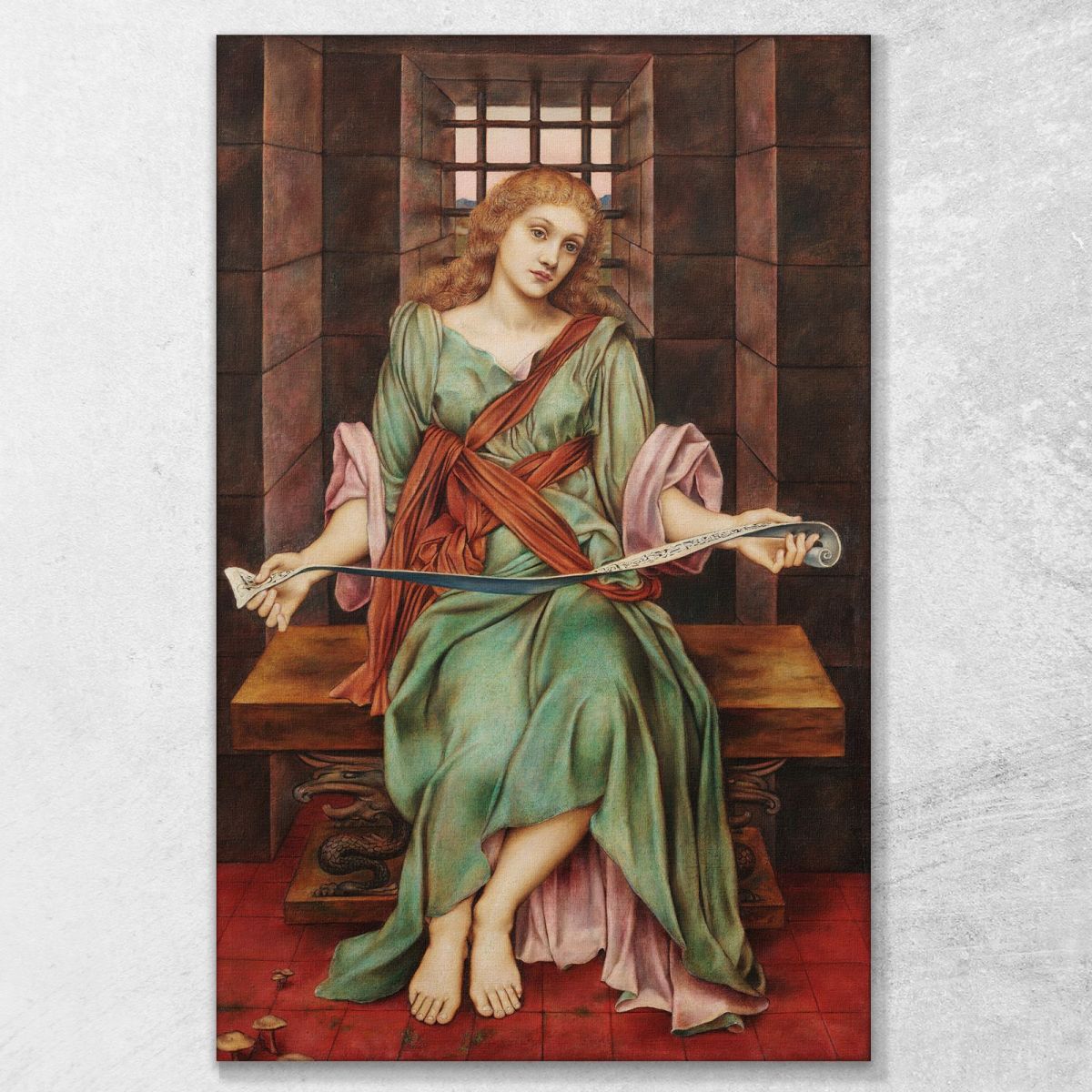The Soul S Prison House Evelyn De Morgan emg53 canvas print 
