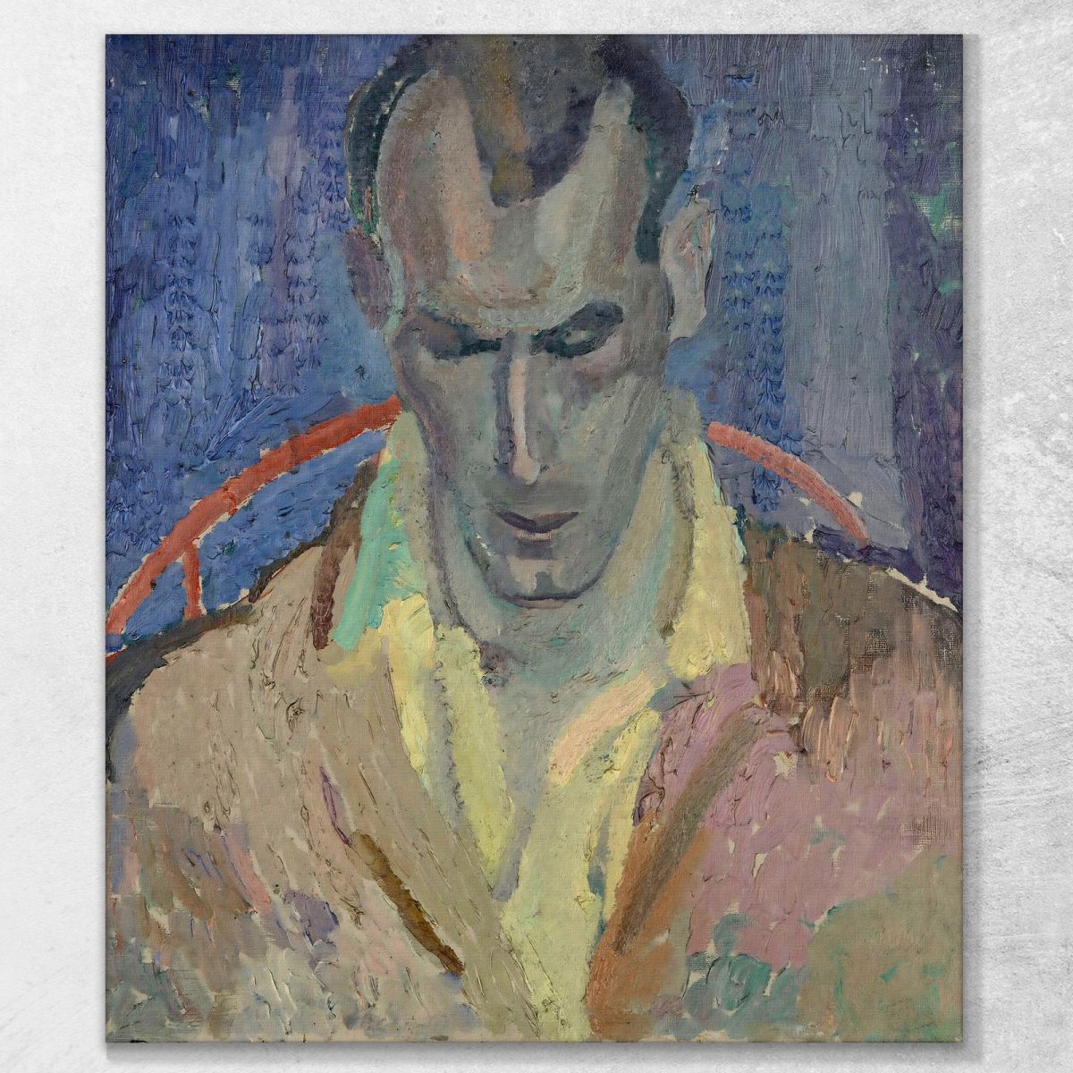Portrait Of Arthur Lett-Haines Frances Hodgkins fhd22 canvas print 