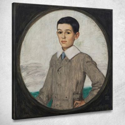 Alexander Saitzoff Brother Of Vera Saitzoff Franz von Stuck fvs4 canvas print 