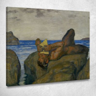 Blowing Faun Franz von Stuck fvs14 canvas print 