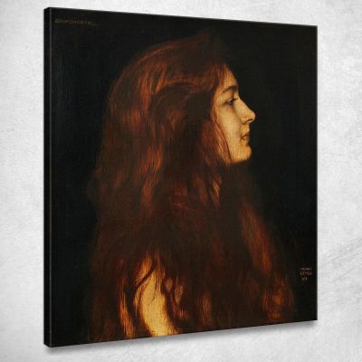 Cinderella Franz von Stuck fvs15 canvas print 
