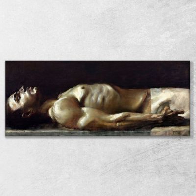 Corpse Of Christ Franz von Stuck fvs16 canvas print 