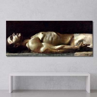 Corpse Of Christ Franz von Stuck fvs16 canvas print 