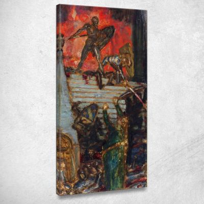 The Nibelung Franz von Stuck fvs23 canvas print 
