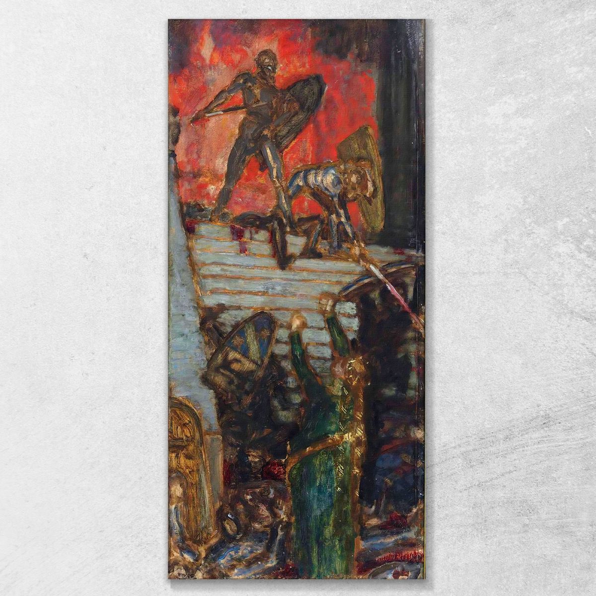 The Nibelung Franz von Stuck fvs23 canvas print 