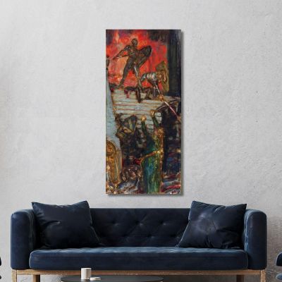 The Nibelung Franz von Stuck fvs23 canvas print 