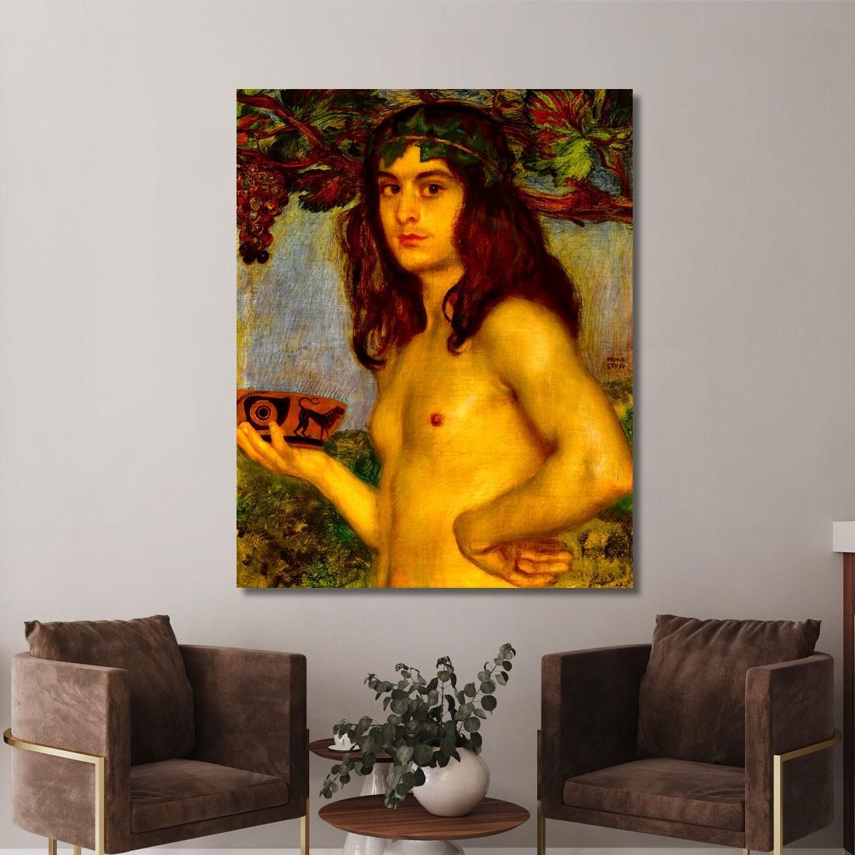 Dionysos Franz von Stuck fvs25 canvas print 