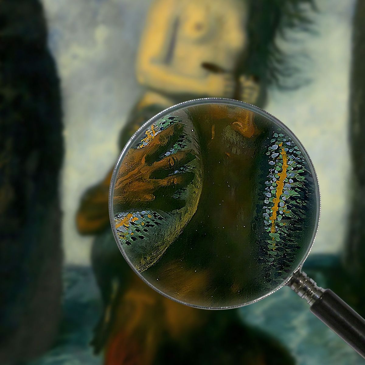 Faun And Mermaid Franz von Stuck fvs31 canvas print