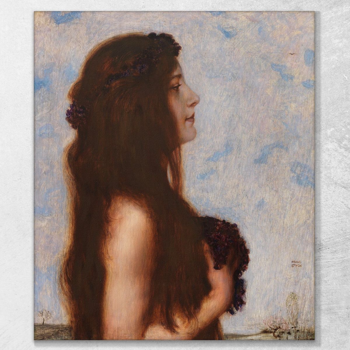 Spring Franz von Stuck fvs35 canvas print 