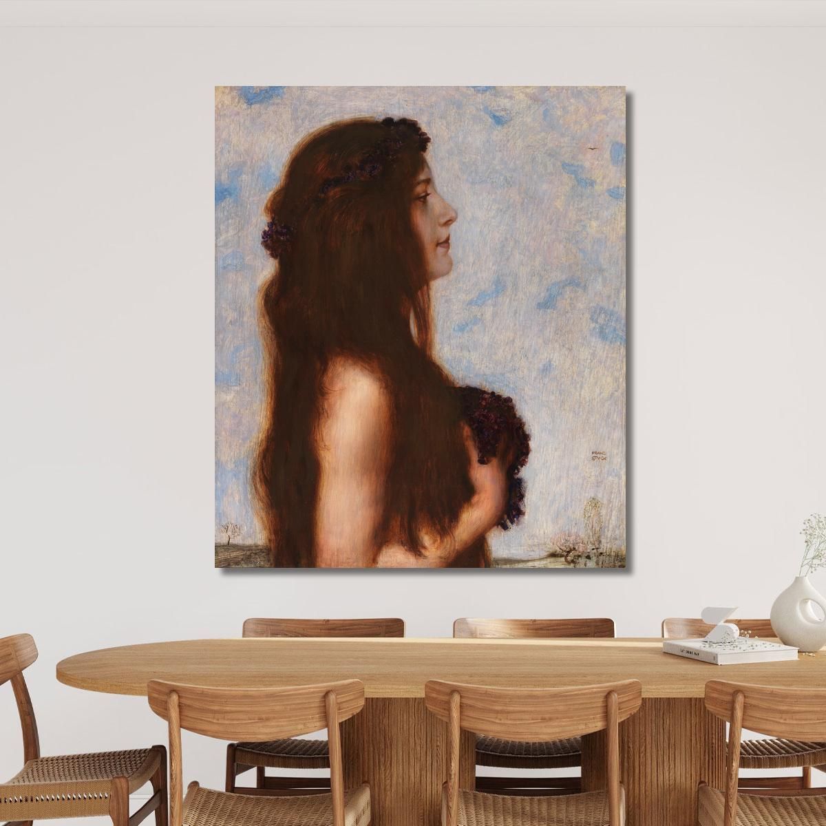 Spring Franz von Stuck fvs35 canvas print 