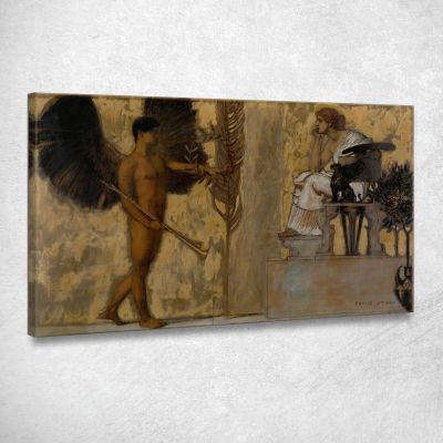 Homage To Painting Franz von Stuck fvs40 canvas print 