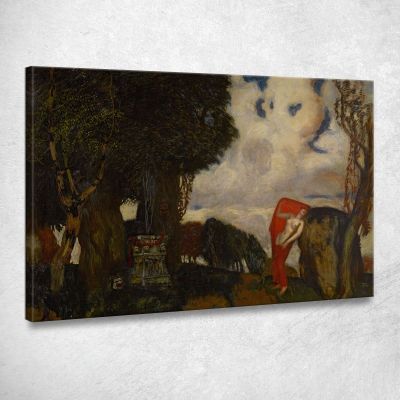 Iphigenia In The Courts Franz von Stuck fvs43 canvas print 