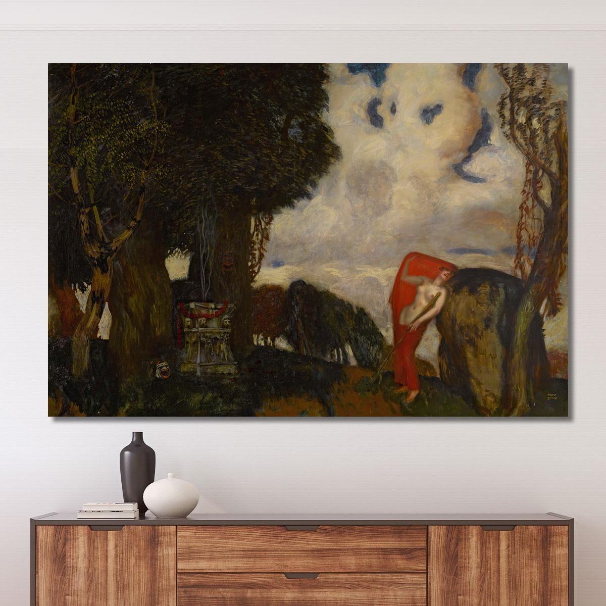 Iphigenia In The Courts Franz von Stuck fvs43 canvas print 