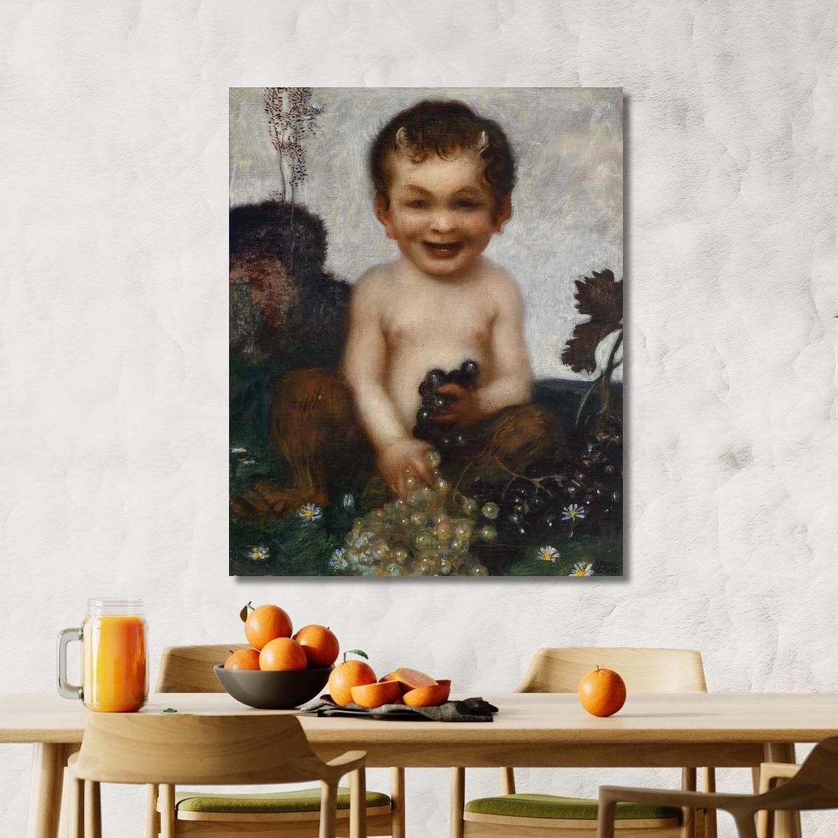 Young Faun Franz von Stuck fvs45 canvas print 