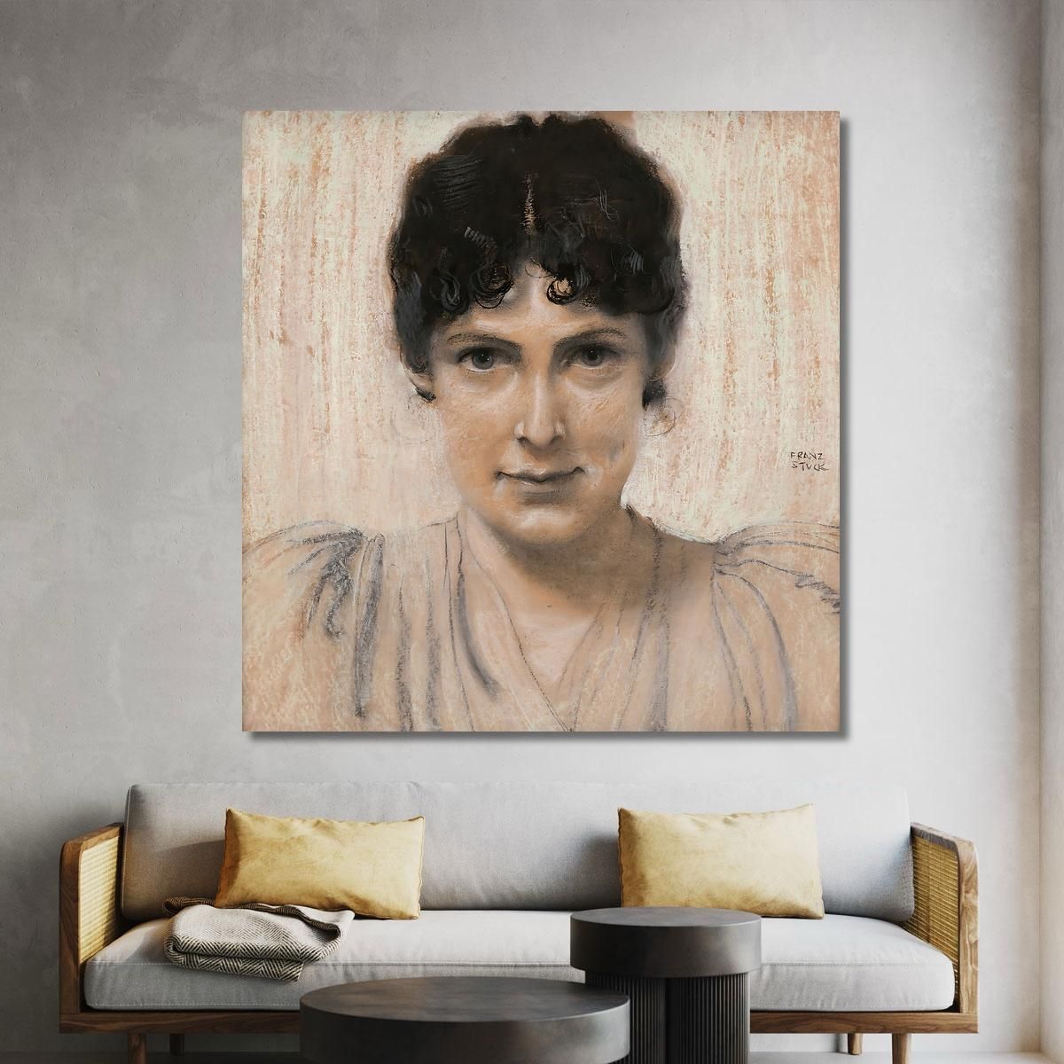 Mary Lindpaintner Later Stuck Franz von Stuck fvs50 canvas print 