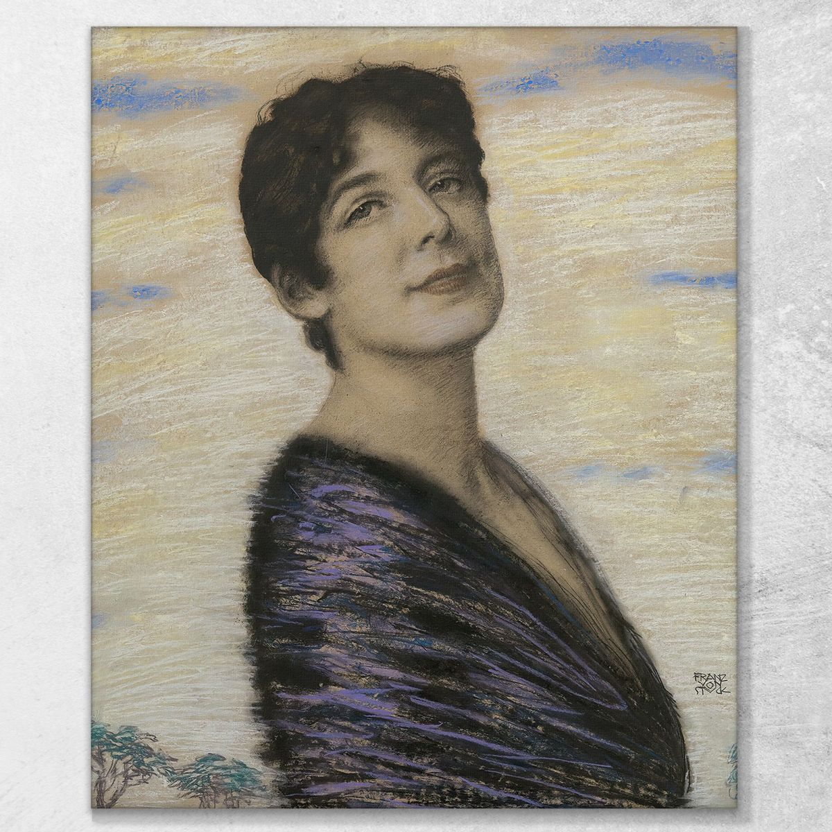 Mary Of Stuck 2 Franz von Stuck fvs52 canvas print 