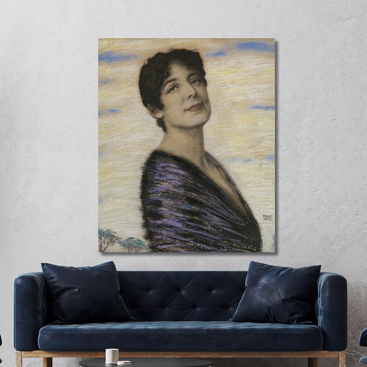 Mary Of Stuck 2 Franz von Stuck fvs52 canvas print 