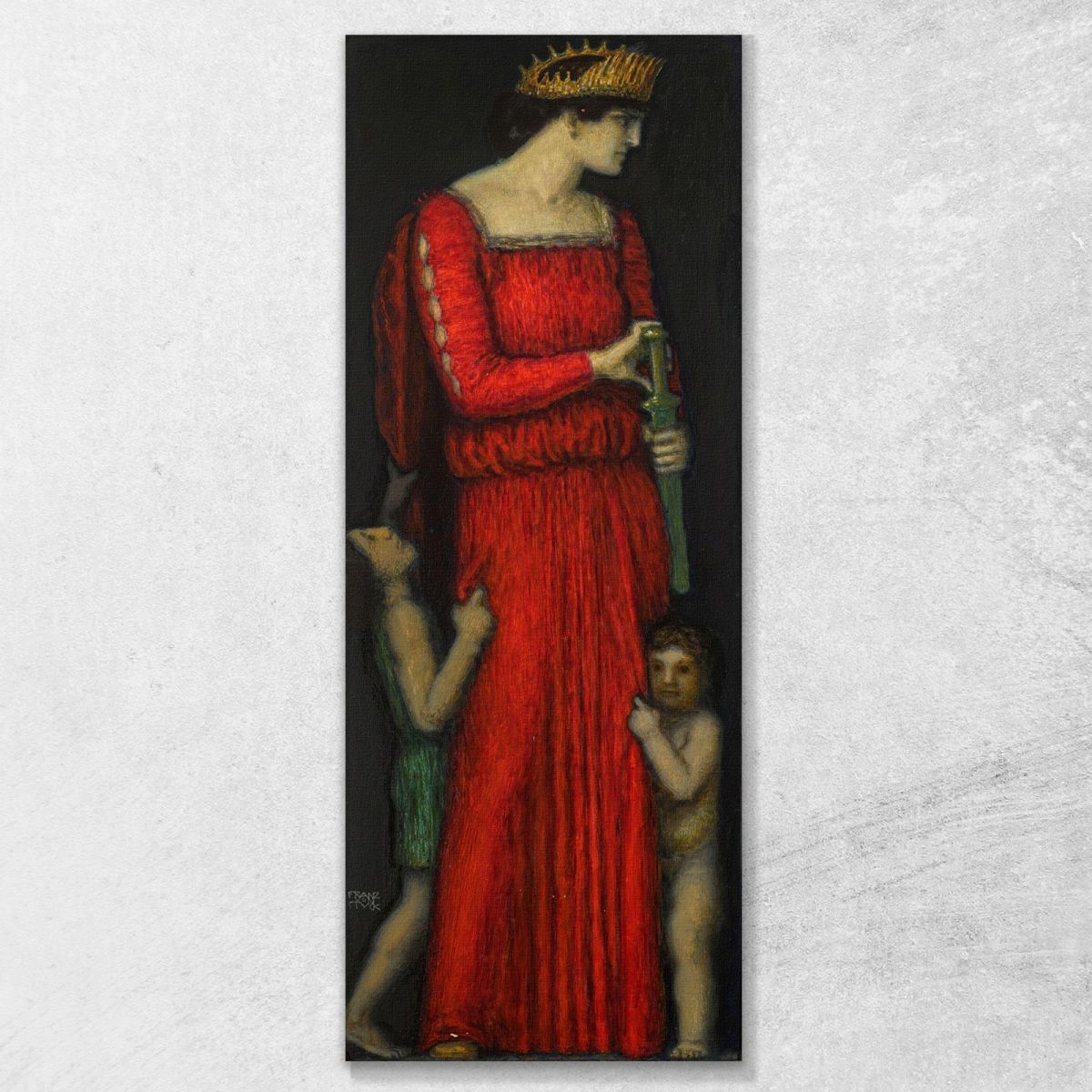 Medea Franz von Stuck fvs55 canvas print 
