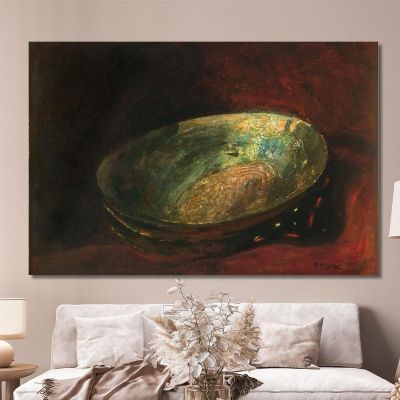 Sea Snail Abalone Sea Opal Franz von Stuck fvs56 canvas print 