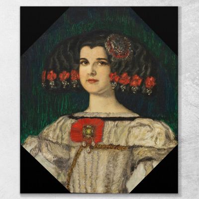 My Daughter Mary In Velázquez Costume Franz von Stuck fvs57 canvas print 