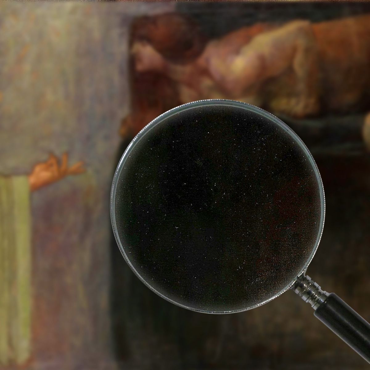 Oedipus Solves The Mystery Of The Sphinx Franz von Stuck fvs61 canvas print