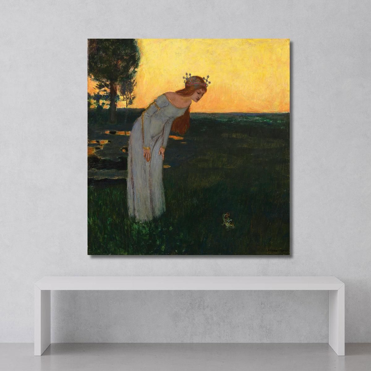 Once Upon A Time Franz von Stuck fvs64 canvas print 