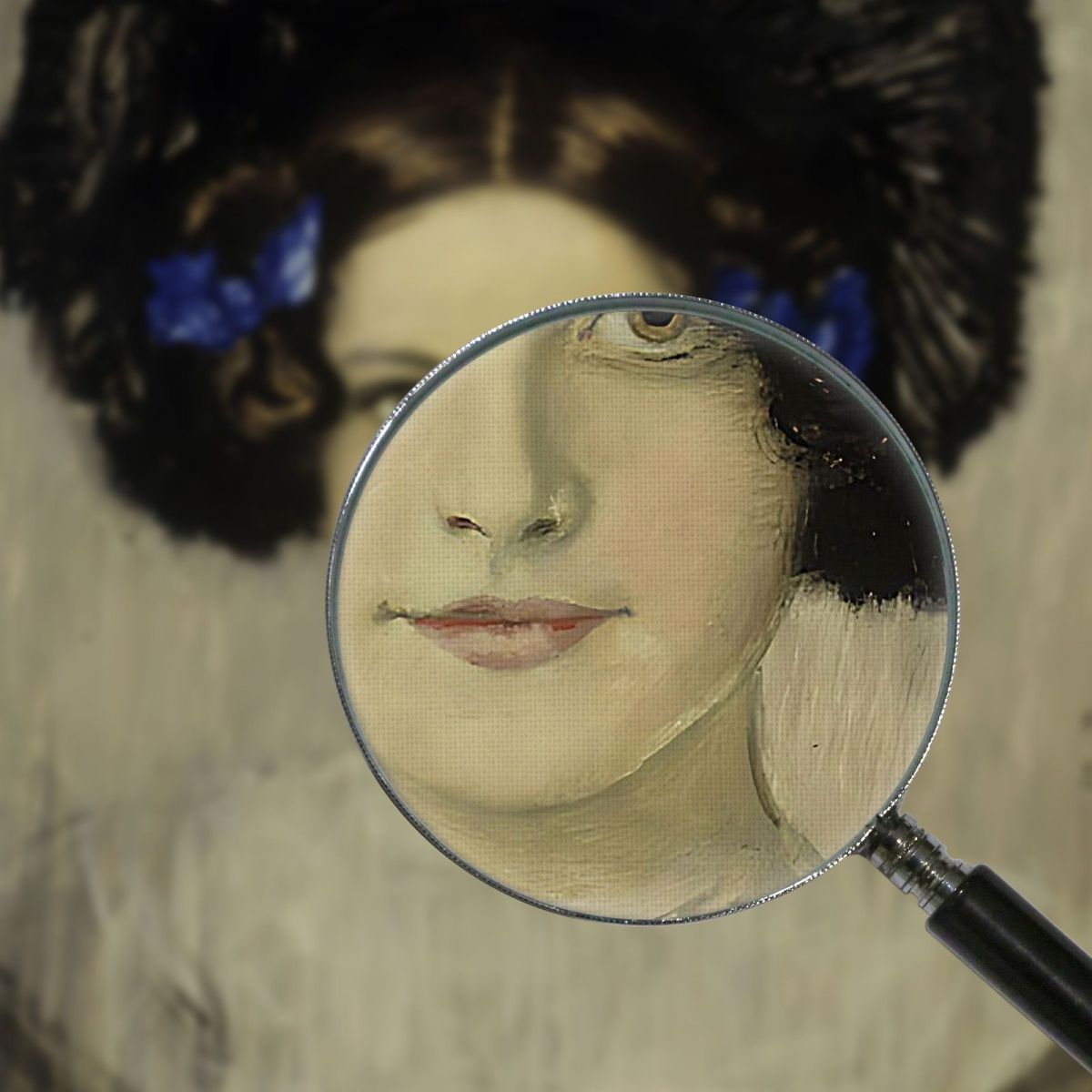 Portrait Of The Artist S Daughter Mary Franz von Stuck fvs71 canvas print
