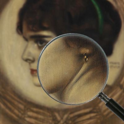 Portrait Gemma Bierbaum Franz von Stuck fvs75 canvas print