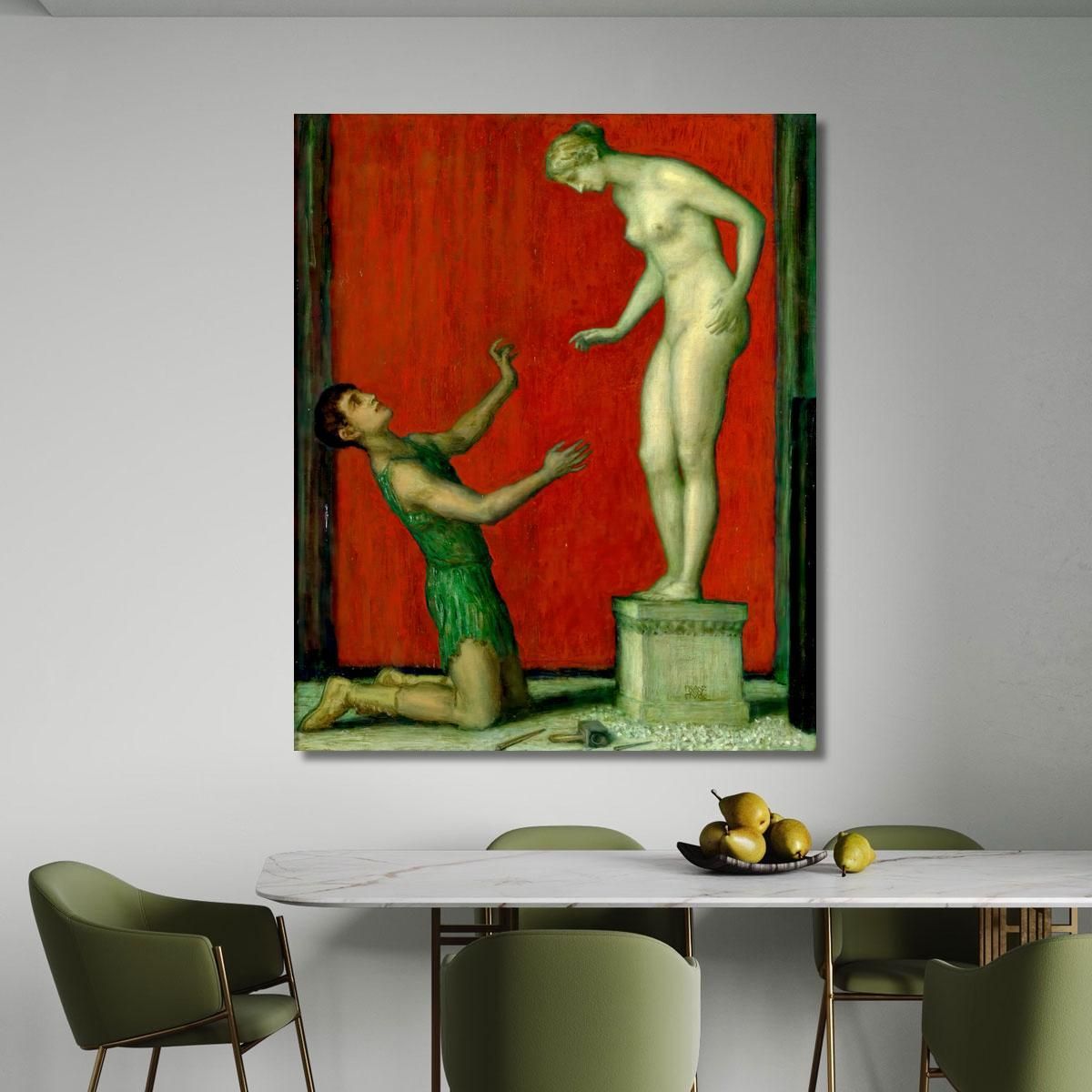Pygmalion Franz von Stuck fvs78 canvas print 