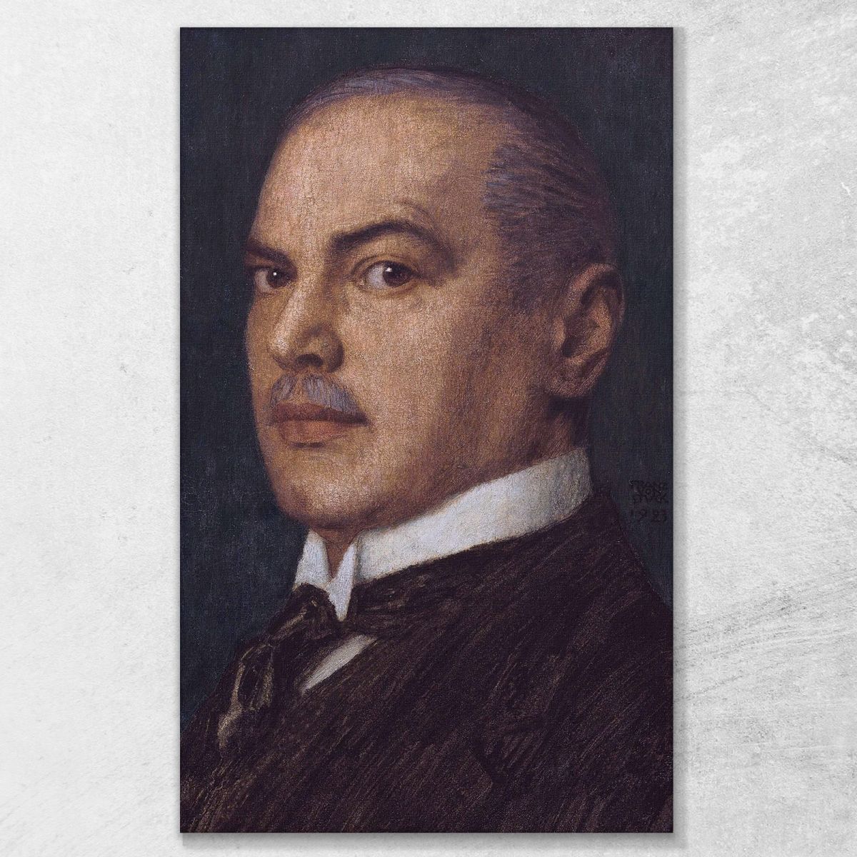 Self-Portrait 2 Franz von Stuck fvs85 canvas print 