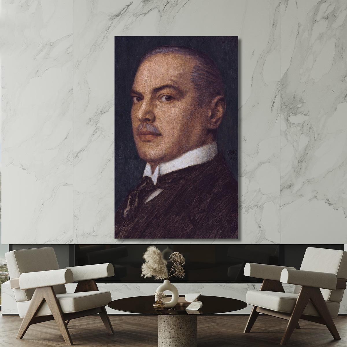 Self-Portrait 2 Franz von Stuck fvs85 canvas print 