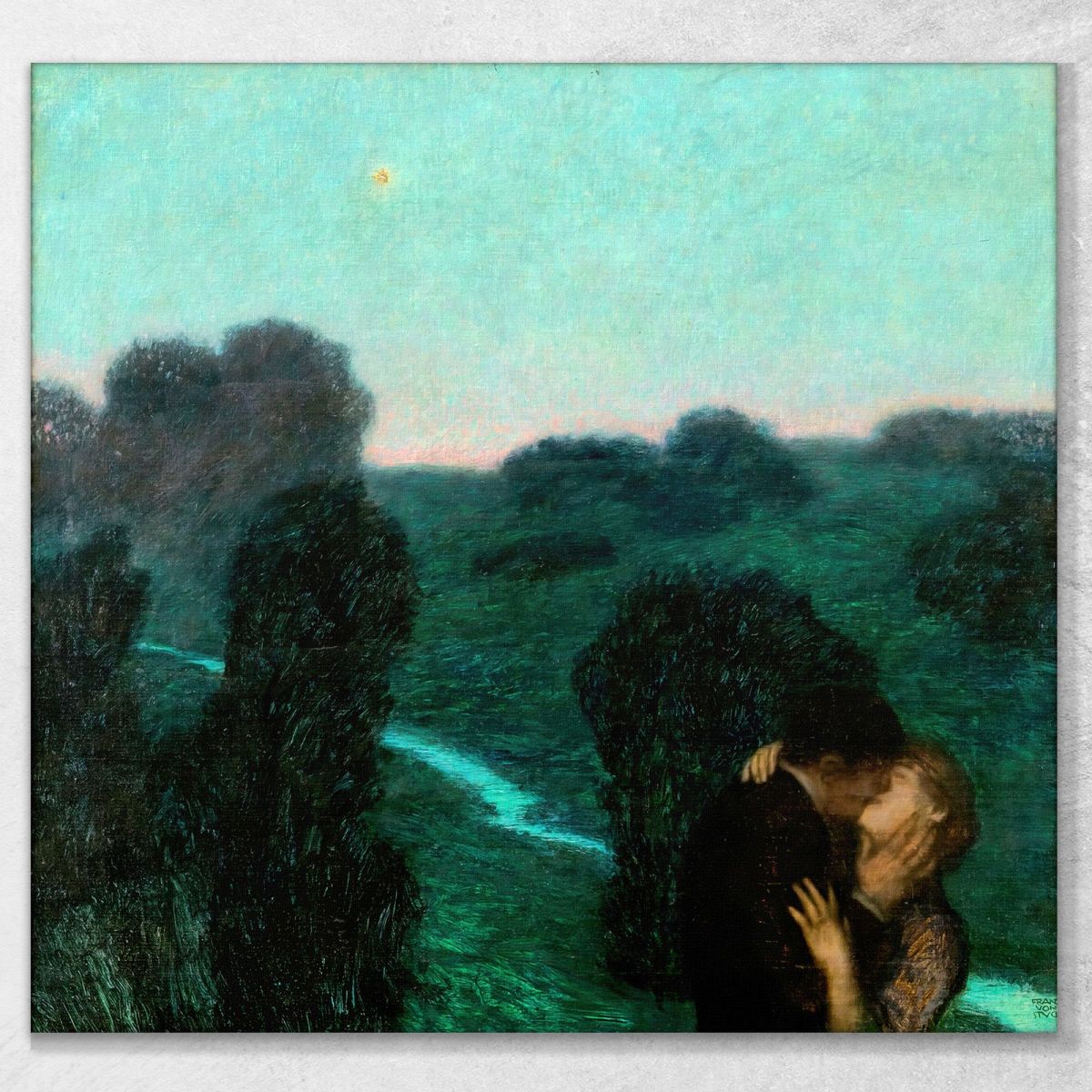 The Evening Star Franz von Stuck fvs91 canvas print 