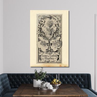 Kramer And Kaufleuth In Augsburg Franz von Stuck fvs103 canvas print 