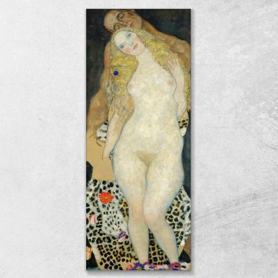 Adam And Eve Gustav Klimt kg1 canvas print 