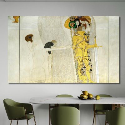 Beethoven Frieze Gustav Klimt kg8 canvas print 