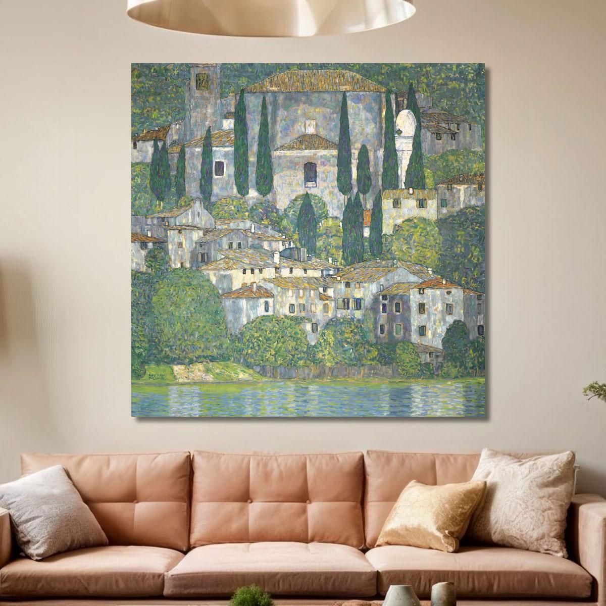 The Church Of Cassone Gustav Klimt kg10 canvas print 